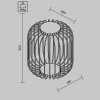 Наземный светильник Wisp O478FL-L18GF3K цилиндр Maytoni