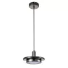 Подвесной светильник Torano 10260/1LED Black marble белый цилиндр Escada