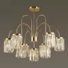 Хрустальная потолочная люстра Vassa 4987/9C цилиндр прозрачная Odeon Light