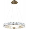 Хрустальный подвесной светильник Tiffany 10204/600 Gold прозрачный Loft It