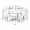 Хрустальная потолочная люстра Sorrento-2409 372409/8/100/570 CR цилиндр прозрачная