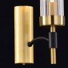 Стеклянное бра  IL5177-1WLS-29 BRASS TUBO прозрачное цилиндр