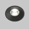 Точечный светильник Round DL058-12W4K-B черный Maytoni