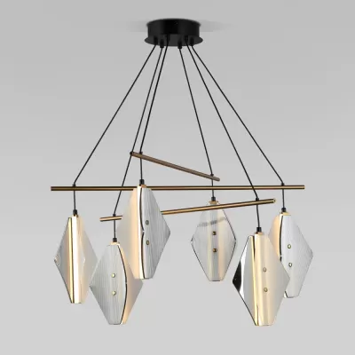 Подвесной светильник Glare 301054 LED латунь Eurosvet