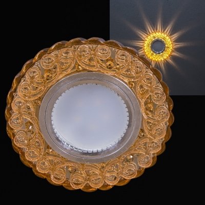 Точечный светильник  14348-9.0-001LD MR16+LED3W TEA для натяжного потолка