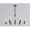 Стеклянная потолочная люстра HIGH LIGHT LH55513 цилиндр прозрачная Ambrella