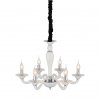 Подвесная люстра Serenatta SL1112.503.06 конус белая ST Luce