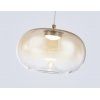 Стеклянный подвесной светильник High Light LH11083 цвет янтарь Ambrella