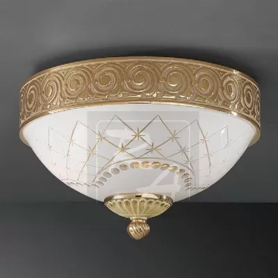 Потолочная люстра 7212 PL 7212/2 Reccagni Angelo белая