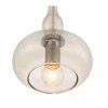 Стеклянный подвесной светильник Biorno SL364.113.01 цвет янтарь ST Luce