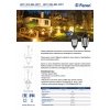 Стеклянный уличный светильник подвесной НСУ 04-60-001 32269 прозрачный Feron