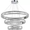 Хрустальный подвесной светильник Tivoli SL1622.103.03 круглый прозрачный ST Luce