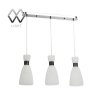 Стеклянный подвесной светильник Лоск 354016403 белый MW-Light