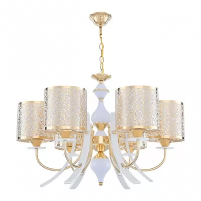 Подвесная люстра Florentia-6067 306067/6 Wh/Gd