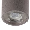 Потолочный светильник уличный Levi 7185 цилиндр серый Mantra