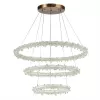 Хрустальный подвесной светильник Lucchero SL6105.203.03 прозрачный ST Luce