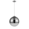 Стеклянный подвесной светильник Terra VL2153P11 прозрачный форма шар Vele Luce