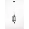 Стеклянный уличный светильник подвесной SORENTO 92605 Bl прозрачный Oasis Light