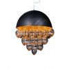 Подвесной светильник Tiarra LDP 5058-4 желтый Lumina Deco