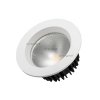 Стеклянный точечный светильник LTD 021067 белый Arlight