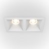 Точечный светильник Alfa LED DL043-02-10W3K-SQ-W белый Maytoni