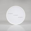 Стеклянный точечный светильник SP-RONDO 021780 белый Arlight