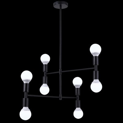 Потолочная люстра Loft Lux LOFT LUX 75129/8C BLACK Natali Kovaltseva