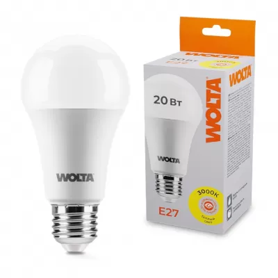 Лампочка светодиодная  25Y65BL20E27 Wolta