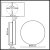 Настенный светильник Cork 7073/15WL бежевый круглый Odeon Light