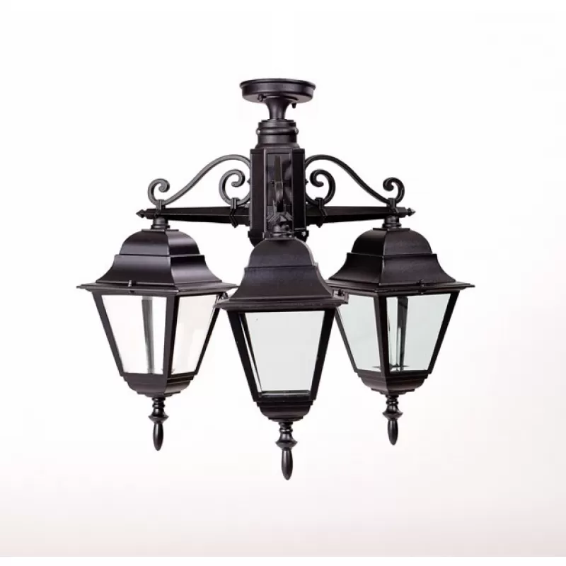 Стеклянный потолочный светильник уличный QUADRO M 79970MA/3 Bl прозрачный Oasis Light Стеклянный потолочный светильник уличный QUADRO M 79970MA/3 Bl прозрачный Oasis Light