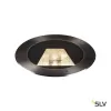 Встраиваемый светильник уличный DASAR 1002893 черный цилиндр SLV