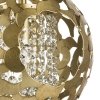 Хрустальный подвесной светильник Verona 727011 форма шар желтый Lightstar