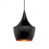 Подвесной светильник Foggi LDP 7712-B BK желтый Lumina Deco
