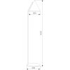 Торшер Cono 16010 Cono черный конус TK Lighting