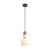 Стеклянный подвесной светильник Globo FR5628PL-01BGW белый Freya