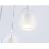 Стеклянный подвесной светильник High Light LH11151 прозрачный Ambrella