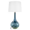 Интерьерная настольная лампа Kale 10518T Blue конус белый Loft It