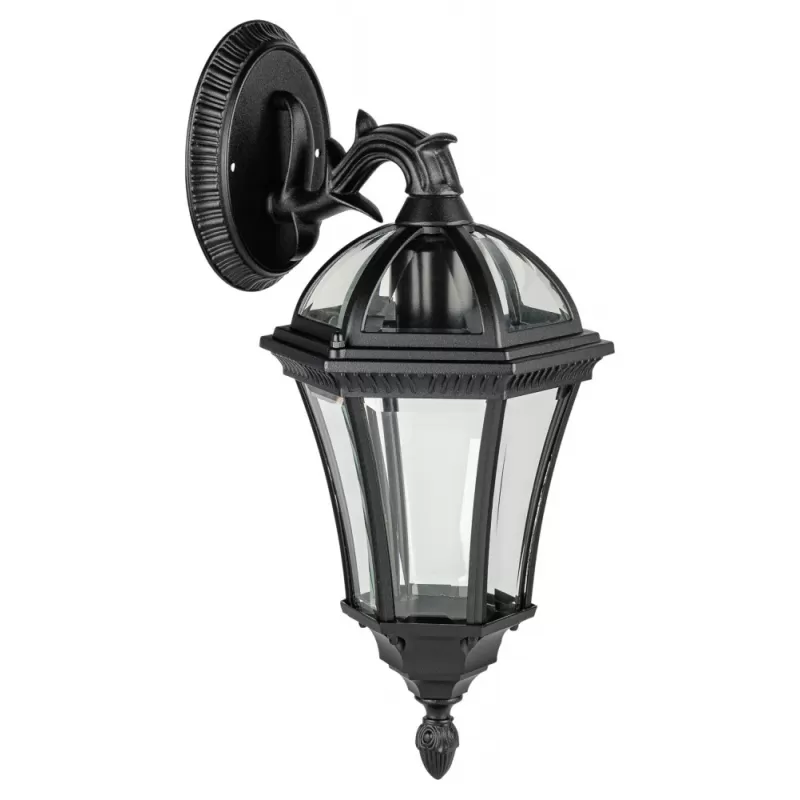 Стеклянный настенный фонарь уличный ROMA S 95202S 15L Bl прозрачный Oasis Light