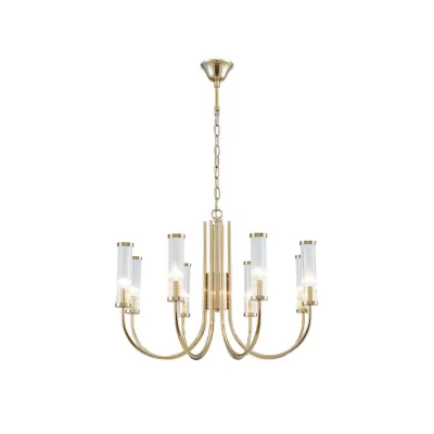 Подвесная люстра 4550 4558/C new gold Newport для натяжного потолка