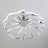 Потолочная люстра Begonia 90095/10 хром белая Eurosvet