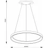 Подвесной светильник Merope 342152 белый Deko-Light