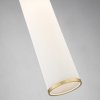 Стеклянный подвесной светильник Dorotea 2712-1P цилиндр белый Favourite