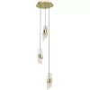Стеклянный подвесной светильник MD23001022 MD23001022-3A gold прозрачный DeLight Collection