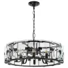 Хрустальная подвесная люстра Novara 713287 цилиндр прозрачная Lightstar