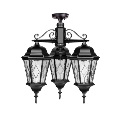 Потолочный светильник уличный ASTORIA 2M 91470MA/3 cover Bl ромб Oasis Light