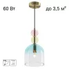 Стеклянный подвесной светильник Tendy CL244021 цилиндр прозрачный Citilux