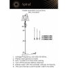 Торшер Zhaklin APL.744.05.01 конус белый Aployt