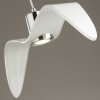 Стеклянный подвесной светильник Birds 4903/1C белый Odeon Light