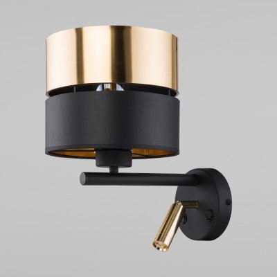 Бра Hilton 10434 Hilton Black Gold TK Lighting черное