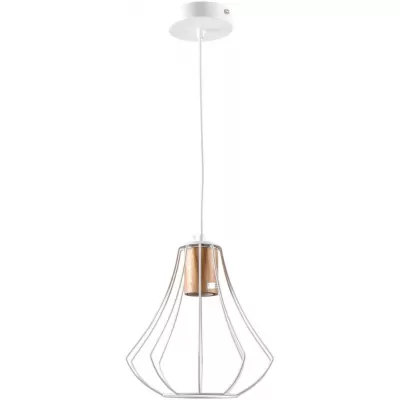Подвесной светильник  MD.9052-1-P-WH+WOOD Imex